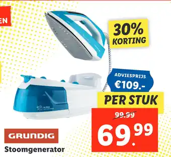 Lidl GRUNDIG Stoomgenerator aanbieding