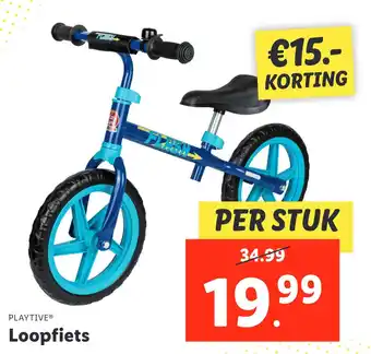 Lidl PLAYTIVE® Loopfiets aanbieding