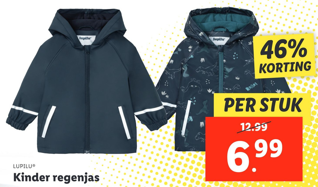 Lupilu Kinder regenjas aanbieding bij Lidl