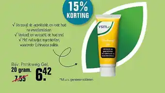 De Online Drogist Vsm prrrikweg gel 20 gram aanbieding