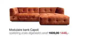 Boer Staphorst Modulaire bank capoli aanbieding