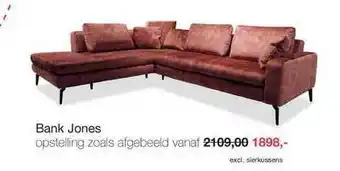 Boer Staphorst Bank jones aanbieding