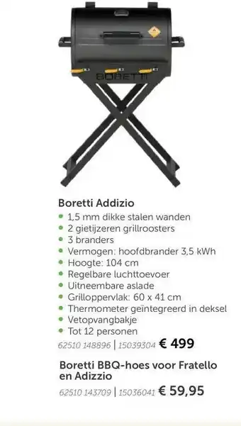 Aveve Boretti addizio aanbieding