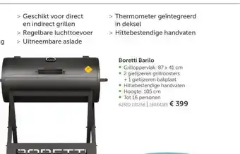 Aveve Boretti barilo aanbieding