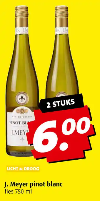 Boni J. Meyer pinot blanc aanbieding