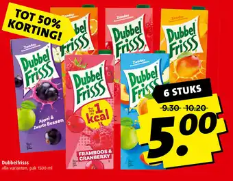 Boni Dubbelfrisss aanbieding