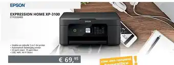 Informatique Epson expression home xp-3100 c11cg32403 aanbieding