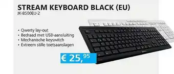 Informatique Steam keyboard black (eu) jk-8500eu-2 aanbieding