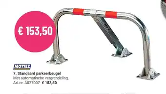 Manutan Mottez standaard parkeerbeugel aanbieding