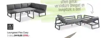 Boer Staphorst Loungeset flex cosy aanbieding