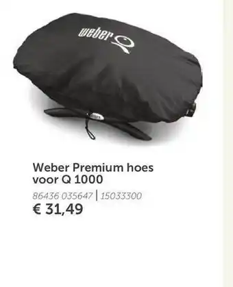 Aveve Weber premium hoes voor q 1000 aanbieding