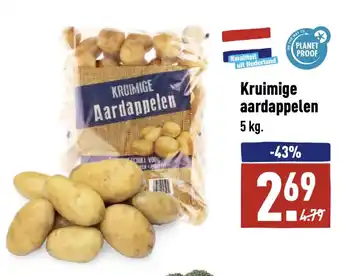ALDI Kruimige aardappelen aanbieding