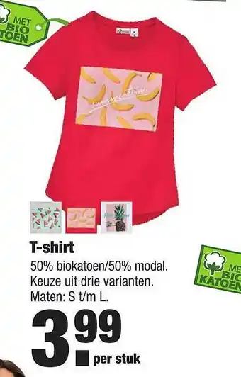 ALDI T-shirt aanbieding