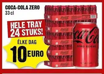 Dirck 3 Coca-cola zero 33cl aanbieding