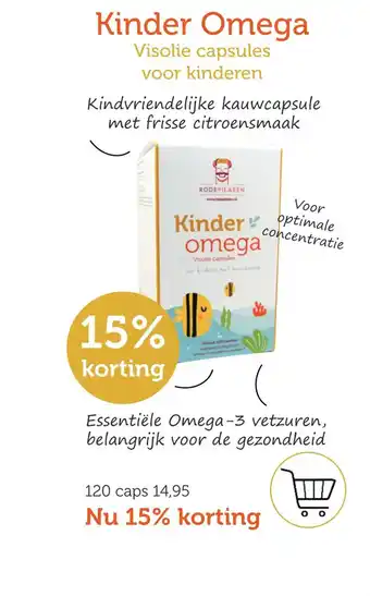 De Rode Pilaren Kinder Omega aanbieding