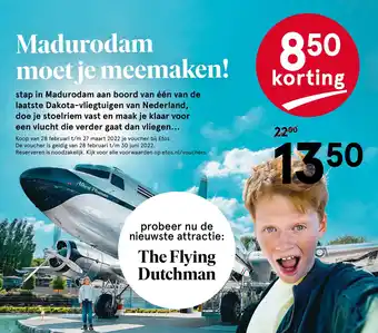 Etos Madurodam aanbieding