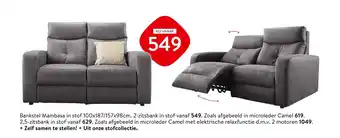 Profijt Meubel Bankstel mambasa aanbieding