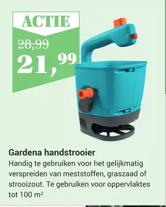 TuinWereld Gardena handstrooier aanbieding