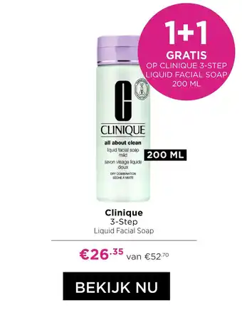 ICI Paris XL Clinique 3-Step aanbieding