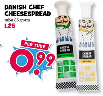 Boon`s Markt Danish Chef Cheesespread aanbieding