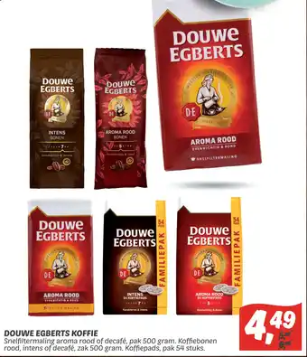Dekamarkt DOUWE EGBERTS KOFFIE aanbieding
