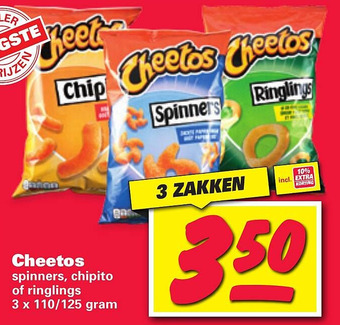 Nettorama Cheetos aanbieding