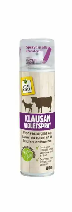 Welkoop VITALstyle Klausan Violetspray - Hoef- & Klauwverzorging aanbieding