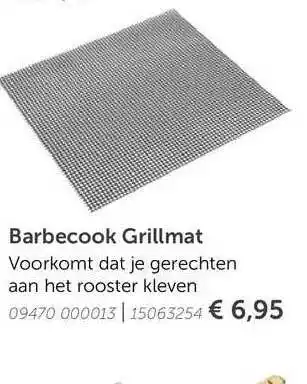 Aveve Barbecook grillmat aanbieding