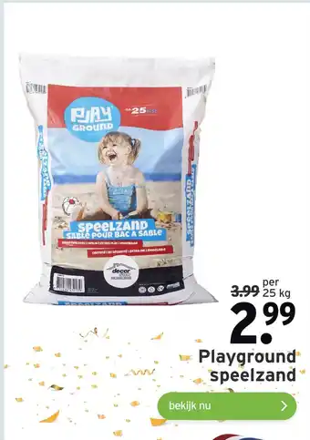 GAMMA Playground speelzand aanbieding