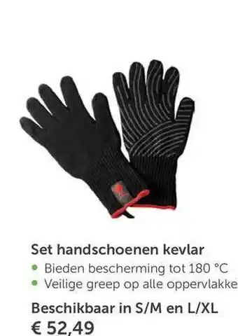 Aveve Set handschoenen kevlar aanbieding