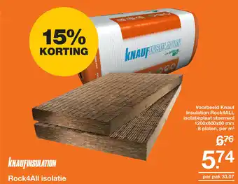 BOUWMAAT Rock4all isolatie aanbieding