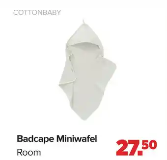 Baby-Dump Badcape Miniwafel aanbieding