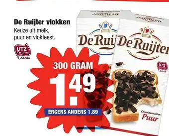 ALDI De ruijter vlokken 300g aanbieding