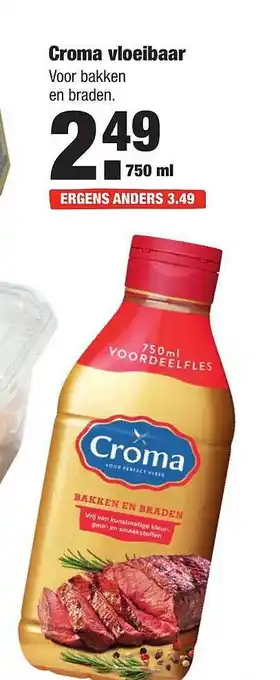 ALDI Croma vloeibaar 750 ml aanbieding