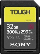 Bol.com Sony Tough Professional SDHC 32 GB - CL10 UHS-II R300 W299 aanbieding
