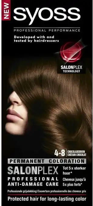 Bol.com SYOSS Color baseline 4-8 Chocoladebruin Haarverf - 1 stuk aanbieding