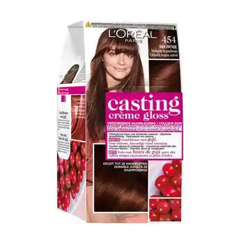 Wehkamp L’Oréal Paris Casting Crème Gloss haarkleuring - 454 Brownie Mahonie aanbieding