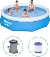 Bol.com Bestway Fast Set Zwembad (Ø305 x 76 cm) aanbieding