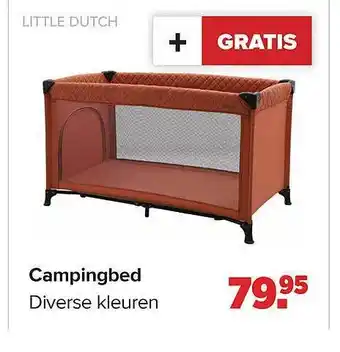 Baby-Dump Little dutch campingbed aanbieding