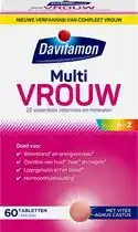 Bol.com Davitamon Compleet Vrouw - Multivitamines & mineralen voor de vrouw - 60 tabletten aanbieding