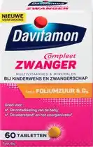 Bol.com Davitamon Mama Compleet Zwanger - multivitamine bij kinderwens en zwangerschap - Bevat ... aanbieding