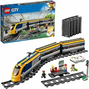 Amazon LEGO 60197 City Passsagierstrein SpeelgoedMotor op batterijmet AfstandsbedieningTrein R... aanbieding