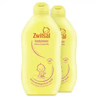 Wehkamp Zwitsal Baby Bodylotion - 2 x 400 ml aanbieding