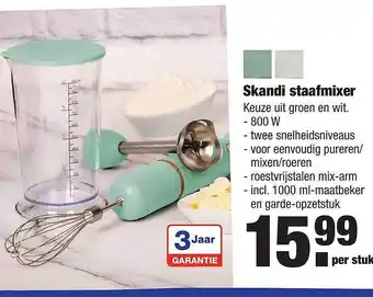 ALDI Skandi staafmixer aanbieding