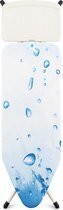 Bol.com Brabantia Strijkplank C - met Stoomunithouder - 124 x 45 cm - Ice Water aanbieding