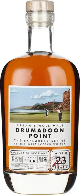 Drankdozijn Arran 23 years Drumadoon Point The Explorer Series 70CL aanbieding