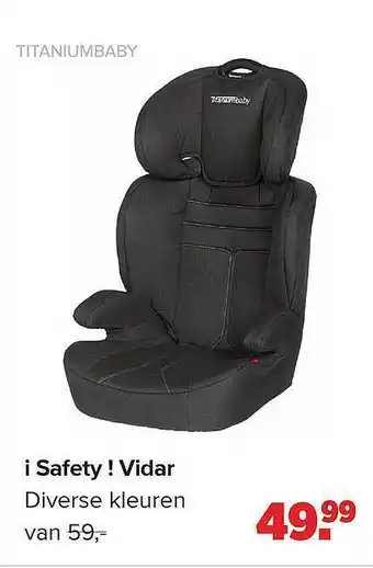 Baby-Dump Titaniumbaby i safety vidar autostoel aanbieding