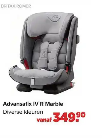 Baby-Dump Britax römer advansafix iv r marble autostoel aanbieding