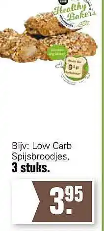 De Online Drogist Low carb spijsbroodjes aanbieding