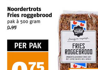 Poiesz Noordertrots Fries roggebrood aanbieding